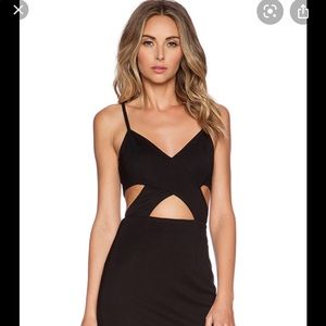 Black isla lulu from revolve dress